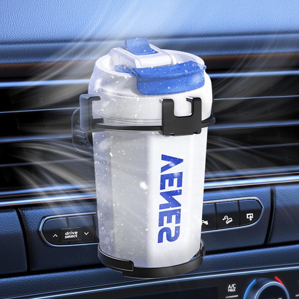 Wasserflaschenhalter für Autostreifen, Entlüftungsöffnung, faltbarer Getränkehalter, Kaffeegetränkehalter, neuartiger Spiralhaken, Telefonhalter, Ständer