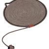 Cat Paw Woven Rope Mat: Self-Entertainment Ball, Washable Scratching Pad, and Sleeping Mat.