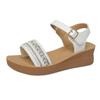 Fashion Fashionable Wedge Sandals for Women Summer 2025New Comfortable Non-sliding Shoes for Women Casual Outdoor Beach Platform Sandals