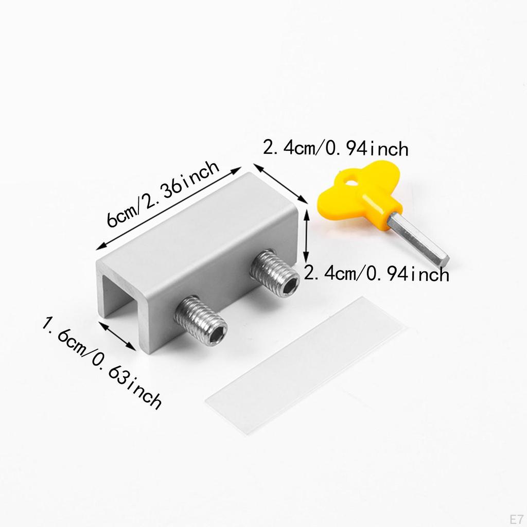 Sliding Window Lock Kids Windows Blocker Home Security, Professional, with Key Easy To Install