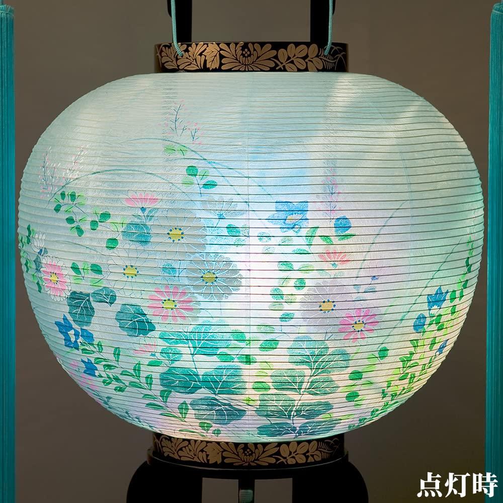 Buddhist Altar Shop Takita Shoten Bon Lanterns Bon Lanterns Rotating Lanterns 10 2302 Height 79 Cm X Fire Bag Diameter 32 Cm Standing Lanterns