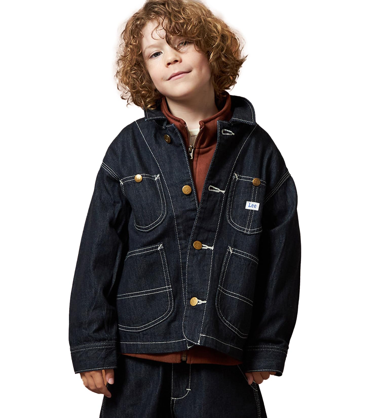 Lee Kids Loco Jacket/Coveralls indigo blue