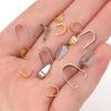 50/200pcs Stainless Steel Clip Clasps Pendant Pinch Bail Clasp Buckle Hook Connector For DIY Jewelry Making Necklace Accessories
