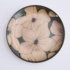 Vintage Ceramic Flower 8-inch Plate Wall Decorative Plate Mysterious Face Plate Decoration Stentless Livingroom Home Decor
