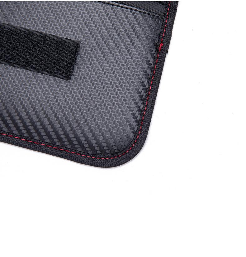 Cross-border RFID Shielding Phone Pouch for Anti-degaussing & Location Protection
