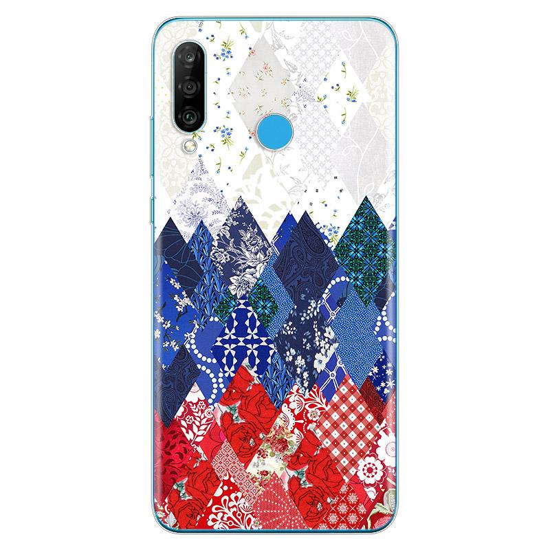 Russia flags Emblem Soft TPU Silicone Cover For Huawei P40 P30 P20 Pro P10 P9 P8 Lite E Plus 2019 2017 Phone Case