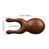 1/2pcs Eyes Facial Wood Gua Sha Tool, Natural Sandalwood Wooden Nose Guasha Massage Tools, Face Manual Meridians Massager Tool
