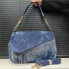 Women'S Gypsy Denim Shoulder Bag Niche Design Light Luxury Japanese And Korean Crossbody Handbag
