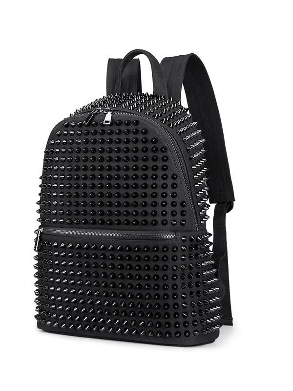 Women's High-End Rivet Backpack 2025 - Large Capacity, Korean Style