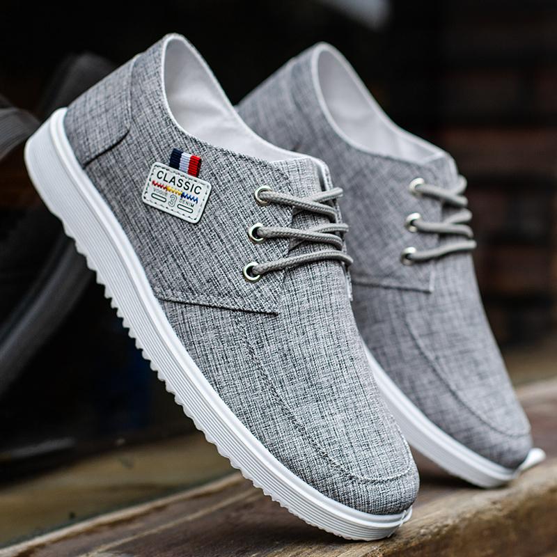 2025 new canvas shoes men's low-top casual student shoes men's trendy shoes Korean version of trendy versatile board shoes men's shoes