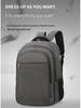 Seyahat, İş ve Okul İçin Üst Düzey Su İtici Çok Bölmeli Sırt Çantası