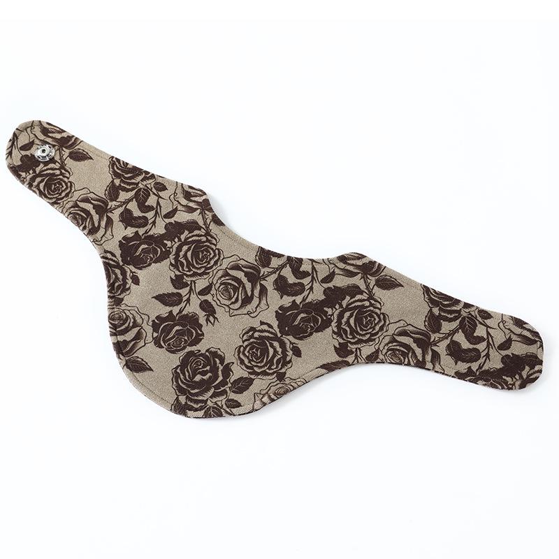 Unisex German Velvet Printed Neck Warmer Snood with Pocket - Cervical Protection & Heat-Generating