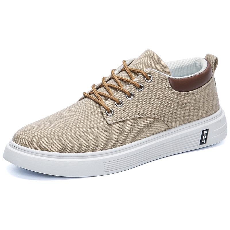 Men's 2025 Autumn Canvas Sneakers - Trendy Korean Fashion, Casual & Versatile.