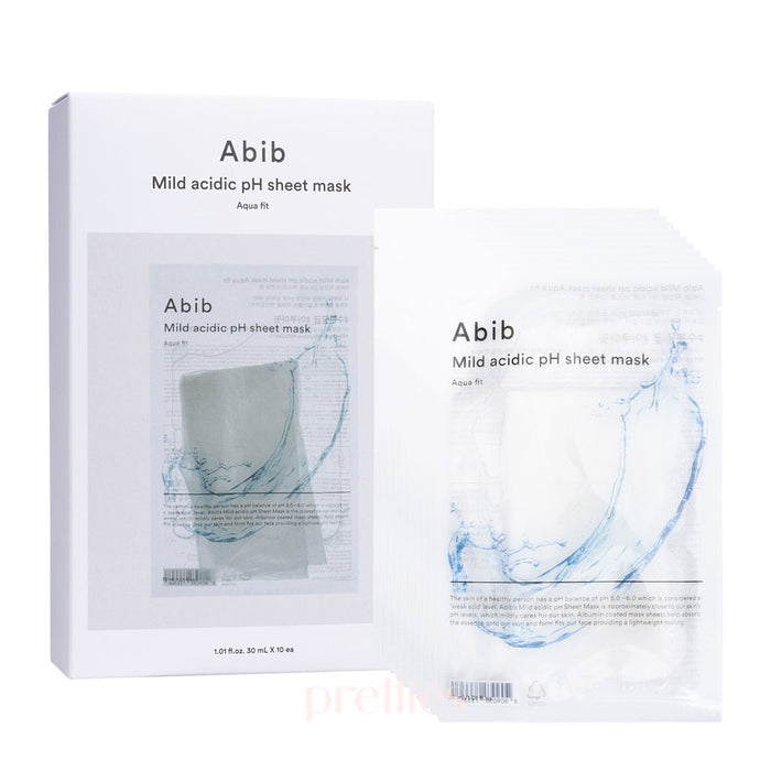 

Mild Acidic pH Sheet Mask Aqua Fit 30 ml x 10 ea
