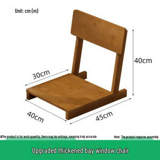 Foldable Tatami Coffee Table - Low Bamboo Floor Table