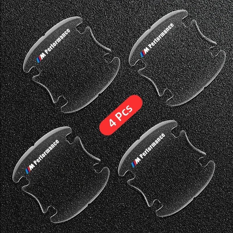 

X6 X7 4pcs Transparent Car Door Handle Bowl Sticker For BMW M M1 M2 M3 M4 M5 M6 F20 G30 F30 F31 E36 E87 E60 E91 X1 X3 X5 Accesso