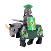 Medieval Figures Middle Ages Rome Warrior Golden Knight Horse Hawk Castle King Dragon Knights Building Blocks BricksToys gifts