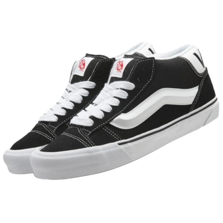 Knu Mid Vans 'Black White' VN000CQ96BT