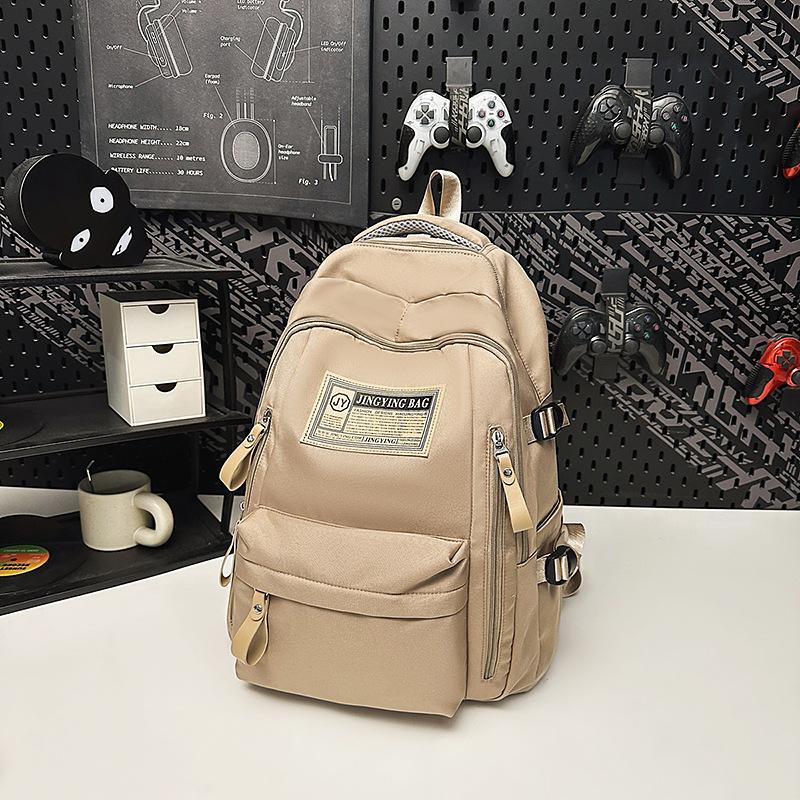 Schoolbag new schoolbag male ins wind junior high school high school students female sports commuting travel backpack large capacity backpack