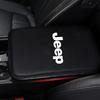 Bil Armstöd Låda Mattor Läder Mittkonsol Skydd Tillbehör För Jeep Renegade Wrangler JK JL Grand Cherokee Compass Patriot etc