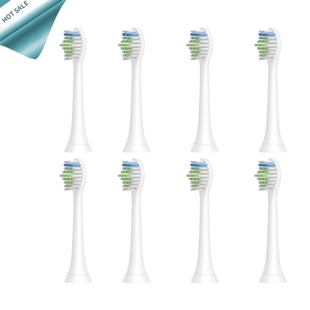 Kompatible Bürstenköpfe für Philips Sonicare HX6511 HX9362 HX6013 HX6063 HX3110 HX3212 HX6231 HX6631 HX6711 - Set mit 16 Stück