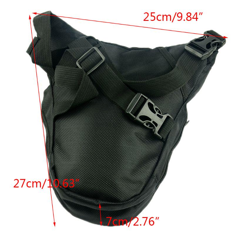 Motorcycle Drop Leg Bag Waterproof Nylon Motorcycle Bags Outdoor Casual Waist Bag Motorcycle Fanny Pack
