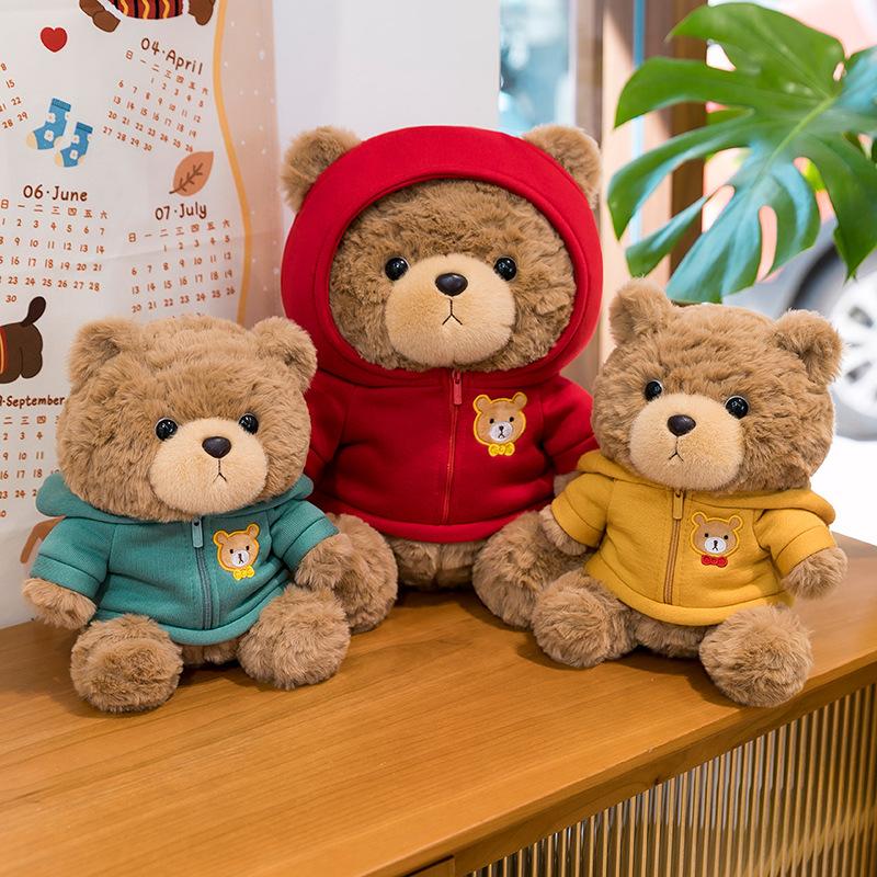 Teddy Plush Bear Toy With Soft  Pp Cotton Filling For Kids Gift Birthday