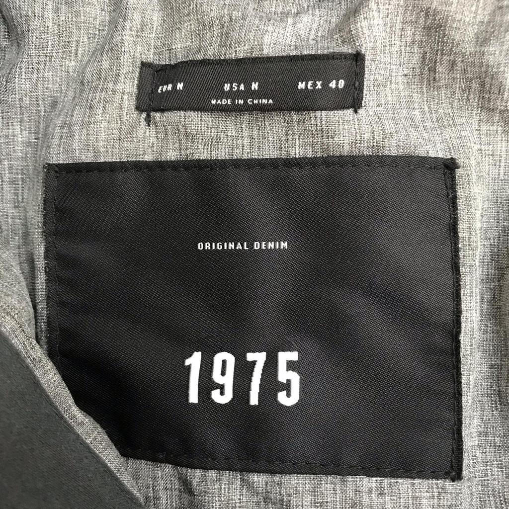 Zara 1975 Gesteppte Winterjacke USA M / JP L Schwarz Grau(GEBRAUCHT)