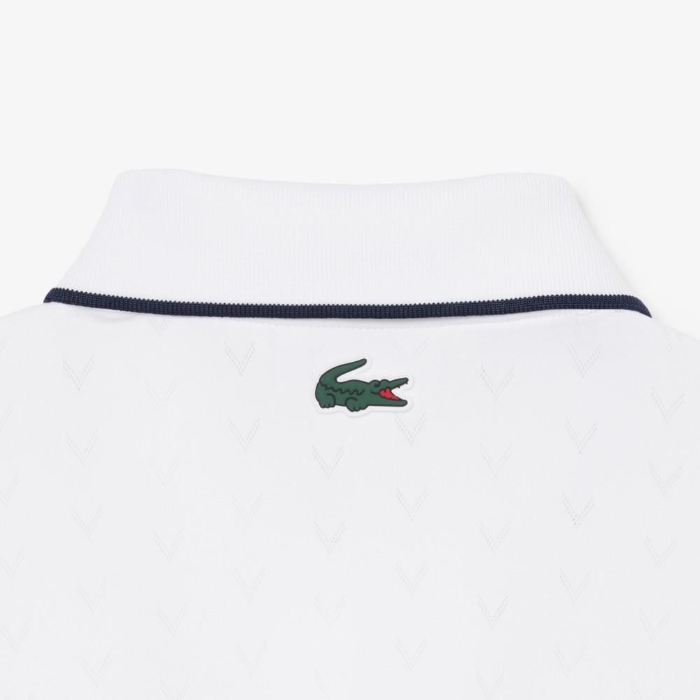 [Lacoste] Women's Tennis Heritage V-Cut Polo Shirt PF0232-56G001