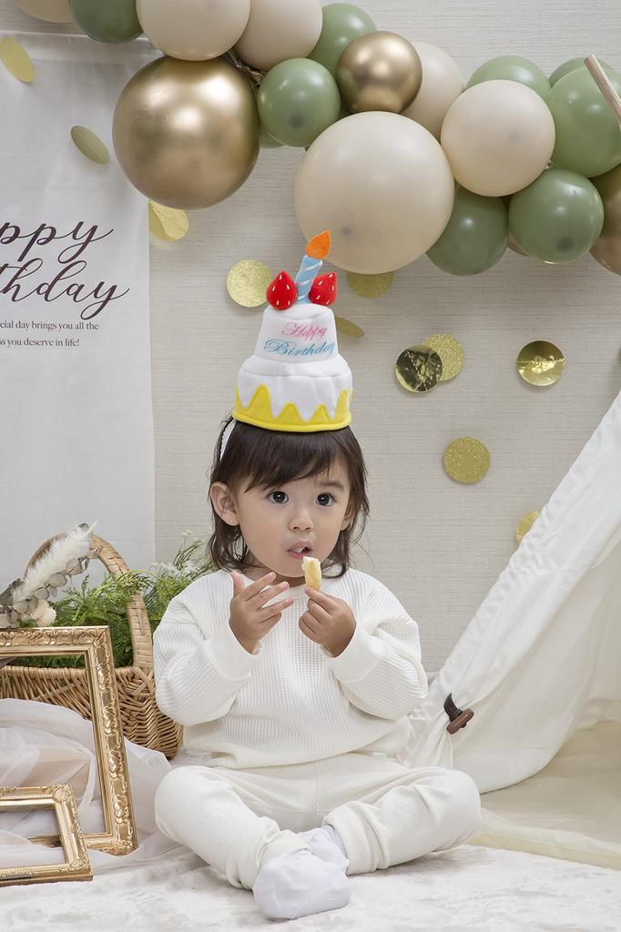 Clearstone Petit Cake for Halloween and Children Hat, Unisex, White, Cosplay, Adults,