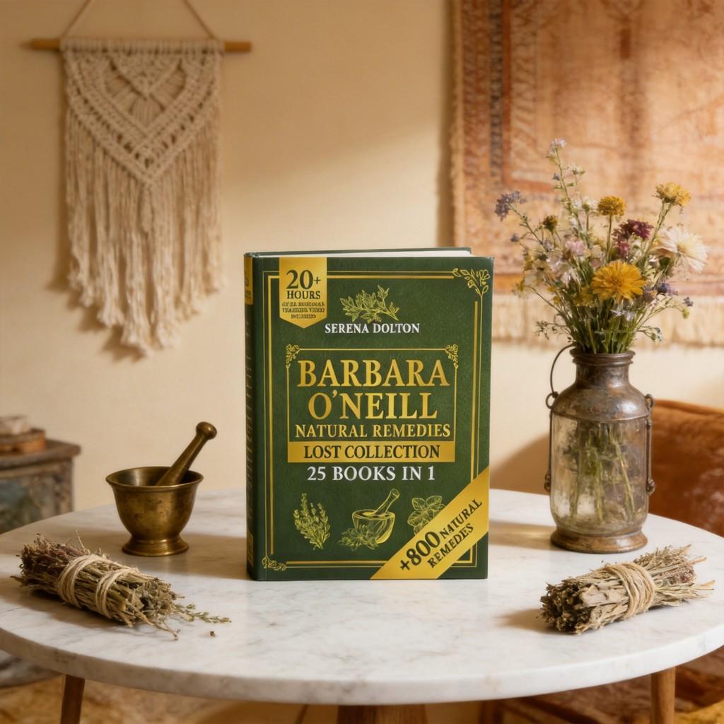 Natural Remedies Lost Collection Book With Ecofriendly Paper For Gift Giving And Journaling