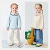 Minibala Baby Girls' Sweet Floral Collar Sweatshirt