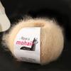 25G Knitting Warm Alpaca Fluffy Mohair Cozy Long Hair Luxurious Ball Soft Yarn Durable