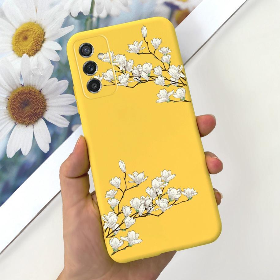 For Samsung M52 5G Case Lovely Duck Cat Head Dinosaur Fundas Soft TPU Phone Cases For Samsung Galaxy M52 5G SM-M526B Hoesje 6.7"
