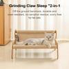 Sisal Scratching Post Wear-resistant Large Cat Cat Sofa Integrated Recliner All Seasons Universal Wooden Pet Hammock Cat Nest
