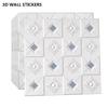 3D Wall Stickers Self-adhesive Ceiling Decorative Stickers Living Room Bedroom TV Background Waterproof Wallpaper Room Decor
