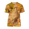 Magliette stampate con uccelli di gallo cedrone, t-shirt mimetiche da caccia, t-shirt grafiche da uomo, streetwear, top e t-shirt estetiche