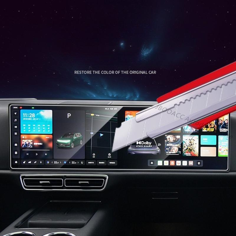 For Lixiang L9 L8 L7 L6 MEGA 2024 Tempered Glass Screen Protector Films Navigation trument Rear Seat Screen Anti-Scratch Film