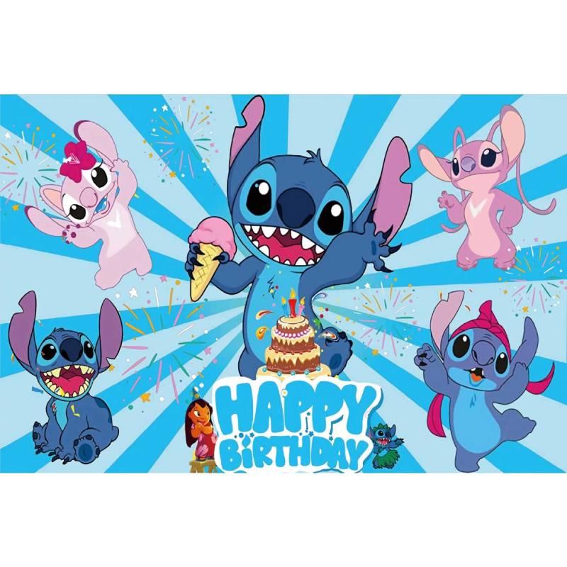 Lilo Stitch Birthday Photography Backdrop Capture Your Special Moments!