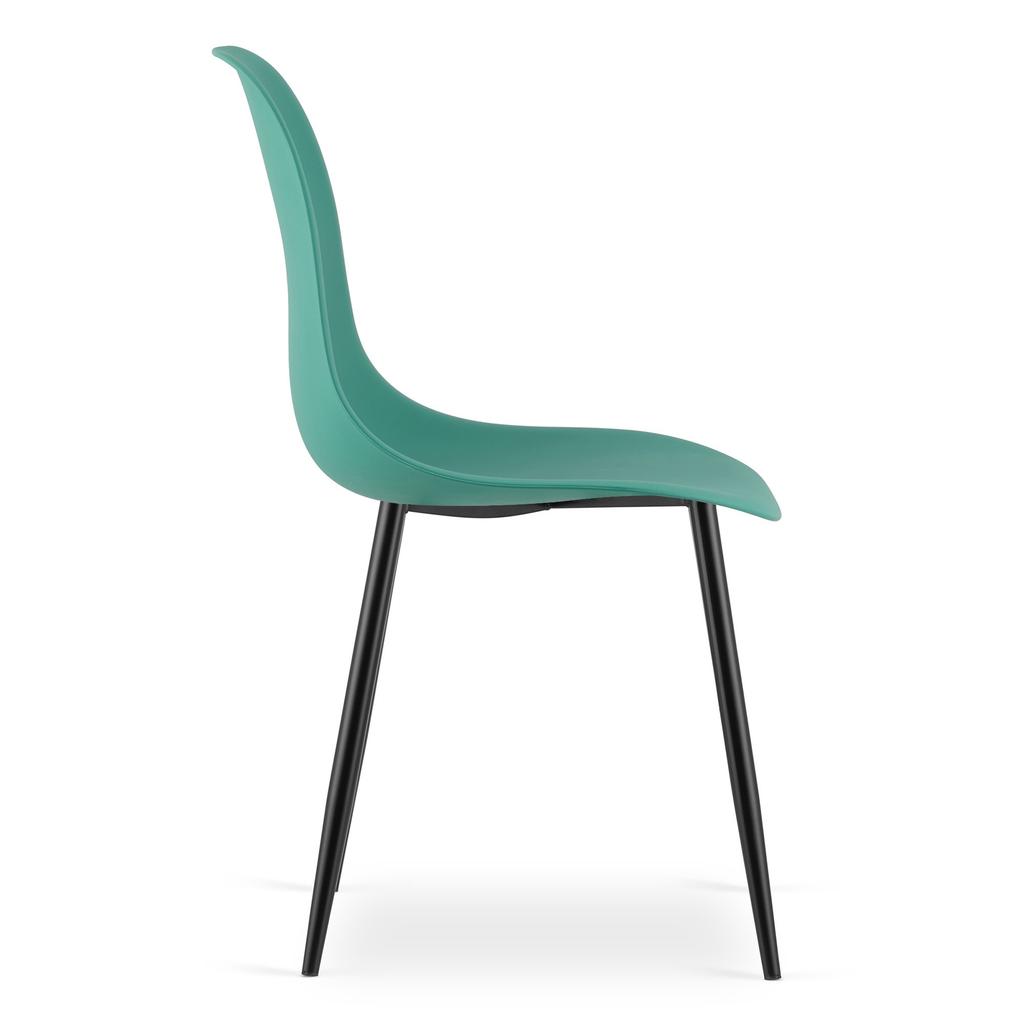 WAT Chair Green / Black Legs X 3
