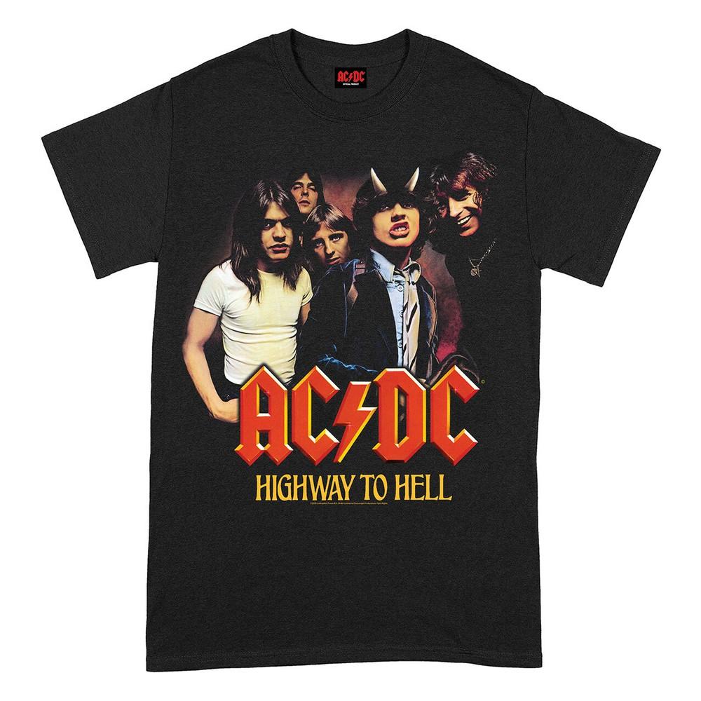 

AC/DC T-Shirt Highway To Hell ACDC Band Official Black New 3XL
