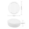 10Pcs Denture Storage Box Orthodontic Aligner Retainer Braces Case Mouth Guard Denture Box False Teeth Container Protective Case