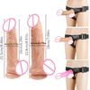 Wearing A Dildo  Pulling A Triangle Wearing Leather Pants Fake Penis Set Adult Sexual Products