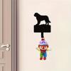 Wall Mounted Key and Dog Leash Rack Organizer for Home Decor