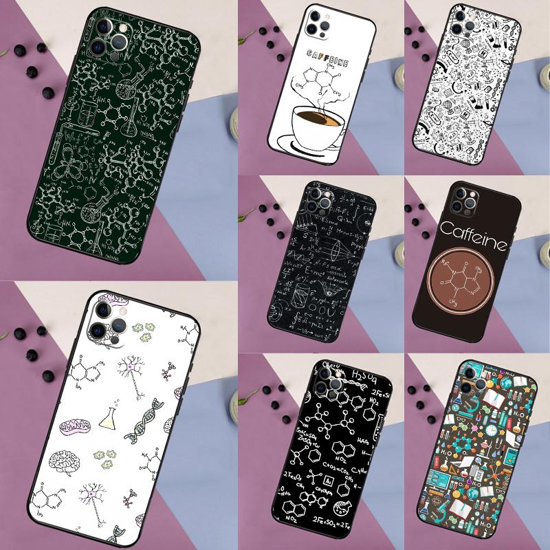 Science Chemistry Caffeine Case For ZTE Nubia Red Magic 11 10 9 8 8S 9S 10S Pro Plus 6S 7S 6 7 For RedMagic 10 Air Cover