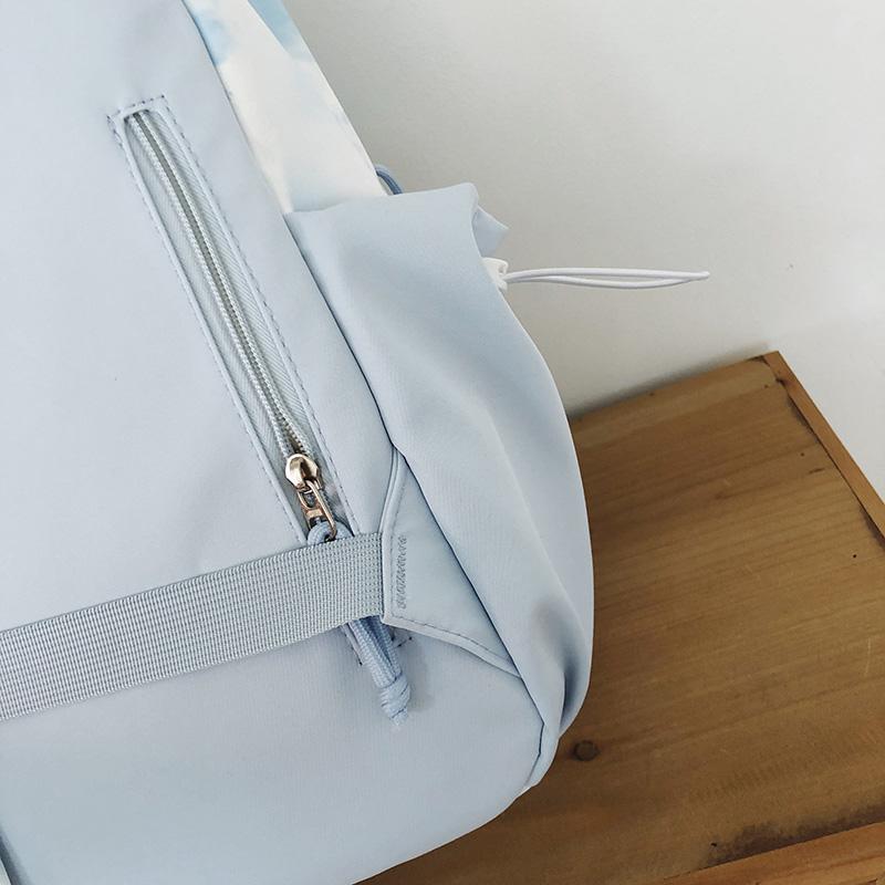 Tie-Dye-Druck Studenten-Schultasche Große Kapazität Damen-Rucksack