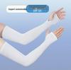 Unisex UV Protection Ice Silk Sun Sleeves: Summer Cooling Arm Cover