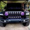 Beast Eyes Headlight Decals Animal Eye Car Headlight Stickers 3D Stereo Eyes Jeep Headlight Decal Car Window Bumper Decoration