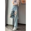 Women's Plus Size High Waist Wide Leg Jeans - Spring 2025 Collection