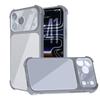 Applicable to iPhone17ProMax large window glass mobile phone case Apple 16Pro airbag 15Pro protective case 14